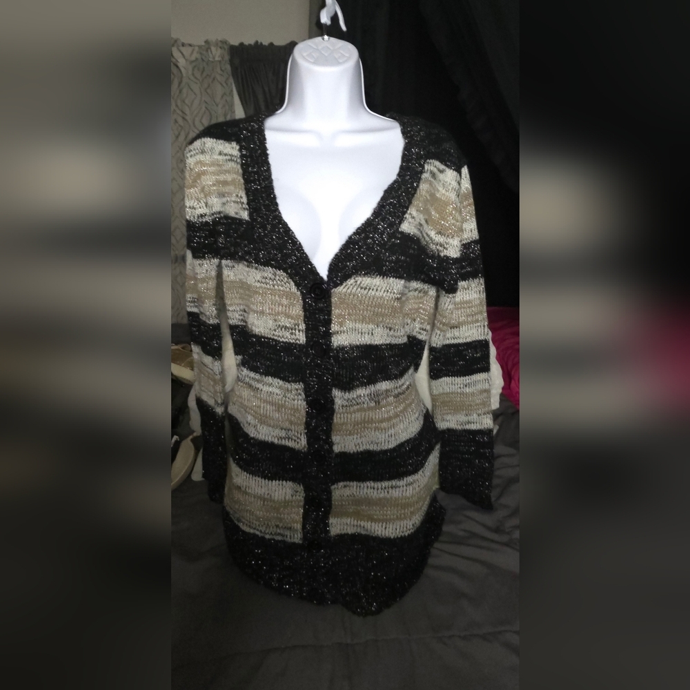 Striped Cardigan